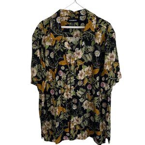 Bonobos Riviera Silk Blend Floral Cabana Shirt XXL | Resort Vibes